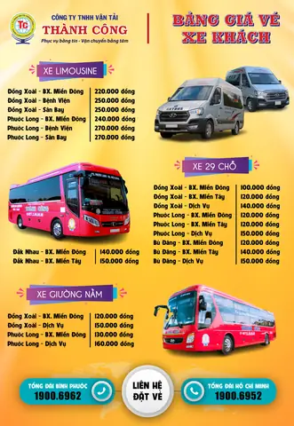 Thông Tin Bến Xe Thành Công Đồng Xoài: Địa Chỉ, Sđt, Lịch Chạy & Đặt Vé Online 80 Thông Tin Bến Xe Thành Công Đồng Xoài: Địa Chỉ, Sđt, Lịch Chạy & Đặt Vé Online
