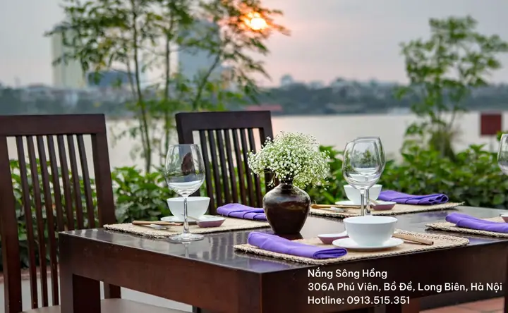 Khám Phá Làng Văn Hóa & Ẩm Thực Nắng Sông Hồng: Địa Điểm 306a Phú Viên, Long Biên