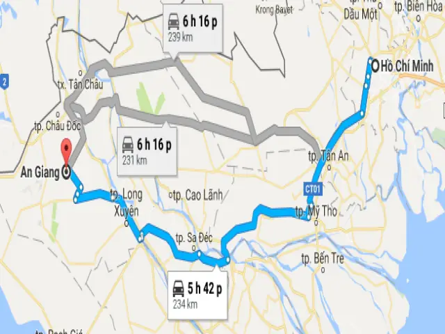 Từ Tp.hcm Đi An Giang Bao Nhiêu Km? Cách Di Chuyển Chi Tiết & Thời Gian Từ Tp.hcm Đi An Giang Bao Nhiêu Km? Cách Di Chuyển Chi Tiết & Thời Gian
