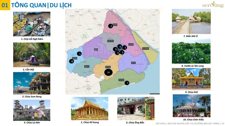 Bản Đồ Du Lịch Sóc Trăng: Khám Phá Xứ Sở Chùa Vàng & Điểm Đến Hấp Dẫn