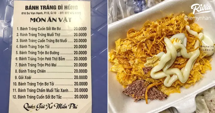 Bánh Tráng Dì Hồng Quận 10: Địa Chỉ, Menu & Đánh Giá Chi Tiết