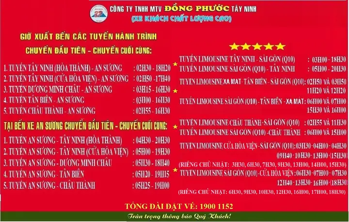Bến Xe Đồng Phước Hòa Thành: Thông Tin Chi Tiết, Tuyến Đường Và Cách Di Chuyển Bến Xe Đồng Phước Hòa Thành: Thông Tin Chi Tiết, Tuyến Đường Và Cách Di Chuyển