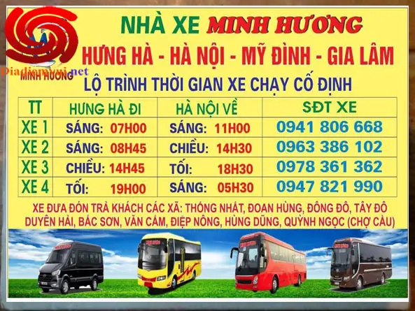 Xe Bến Gia Lâm Đi Thái Bình: Lịch Trình, Giá Vé Và Nhà Xe Chi Tiết 2026