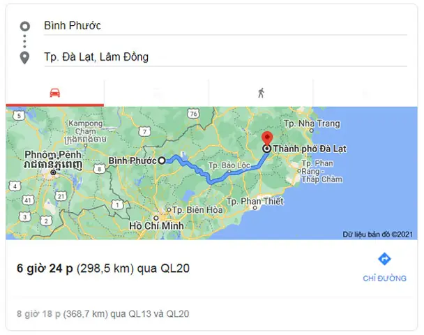 Bình Phước Đi Bảo Lộc Bao Nhiêu Km: Khoảng Cách, Thời Gian Và Cách Di Chuyển