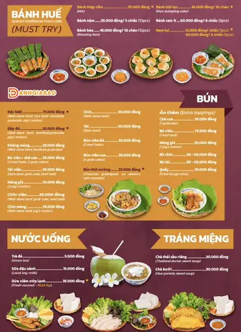 Menu Bún Bò Huế O Xuân: Khám Phá Thực Đơn & Địa Chỉ Chuẩn Vị Huế Tại Hà Nội Menu Bún Bò Huế O Xuân: Khám Phá Thực Đơn & Địa Chỉ Chuẩn Vị Huế Tại Hà Nội