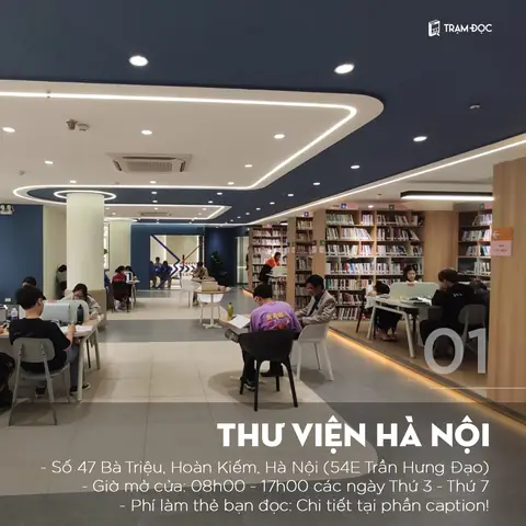 Top Thư Viện Miễn Phí & Hay Nhất Tại Hà Nội Cho Mọi Nhu Cầu