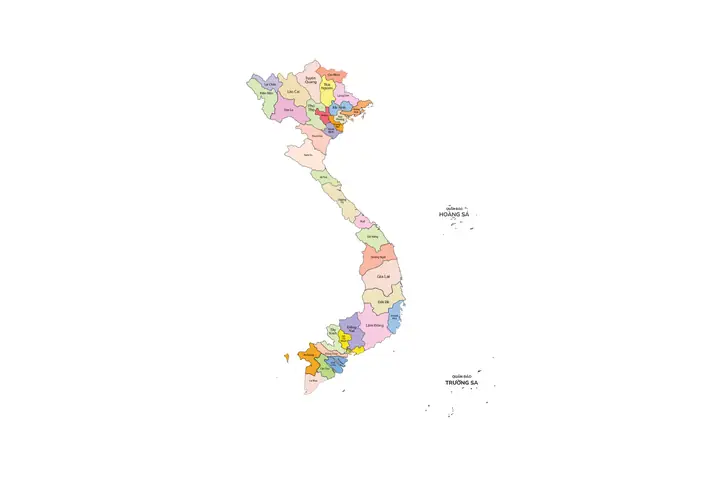 34 Tỉnh Thành Mới Của Việt Nam Sau Sáp Nhập: Bản Đồ & Thông Tin Chi Tiết Từ 2025