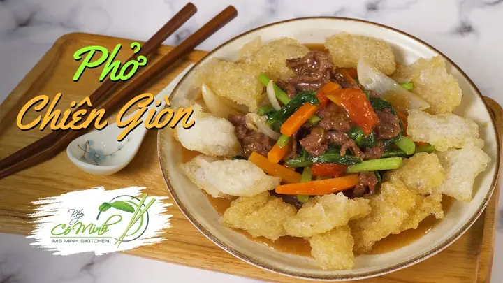 Cách Làm Phở Chiên Giòn Khâm Thiên Chuẩn Vị Hà Nội