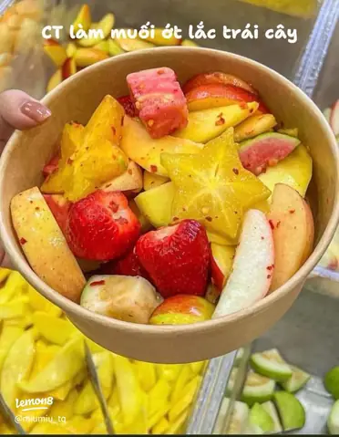 Cách Làm Trái Cây Lắc Muối Ớt Chua Cay Ngọt Hấp Dẫn Tại Nhà Cách Làm Trái Cây Lắc Muối Ớt Chua Cay Ngọt Hấp Dẫn Tại Nhà