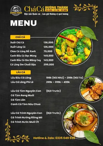 Chả Cá Thăng Long Đường Thành: Khám Phá Hương Vị Đặc Sản Hà Nội Chuẩn Xưa Chả Cá Thăng Long Đường Thành: Khám Phá Hương Vị Đặc Sản Hà Nội Chuẩn Xưa