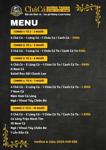 Chả Cá Thăng Long Đường Thành: Khám Phá Hương Vị Đặc Sản Hà Nội Chuẩn Xưa Chả Cá Thăng Long Đường Thành: Khám Phá Hương Vị Đặc Sản Hà Nội Chuẩn Xưa