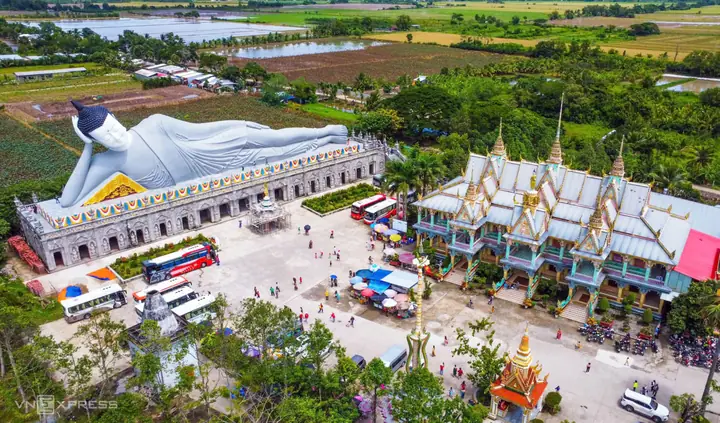 Chùa Phật Nằm Sóc Trăng: Khám Phá Tượng Phật Lớn Nhất Việt Nam Và Lịch Sử Tâm Linh