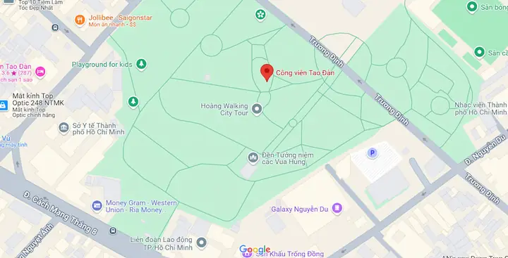 Công Viên Tao Đàn Rộng Bao Nhiêu Hecta? Thông Tin Chi Tiết & Trải Nghiệm Hấp Dẫn