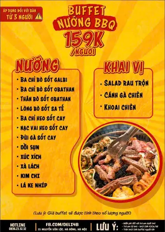Deli 4b Bbq & Hotpot Nguyễn Văn Lộc: Thông Tin Chi Tiết, Menu Và Đánh Giá Deli 4b Bbq & Hotpot Nguyễn Văn Lộc: Thông Tin Chi Tiết, Menu Và Đánh Giá