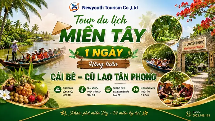 Du Lịch Cù Lao Tân Phong (tiền Giang): Kinh Nghiệm Khám Phá Ốc Đảo Xanh