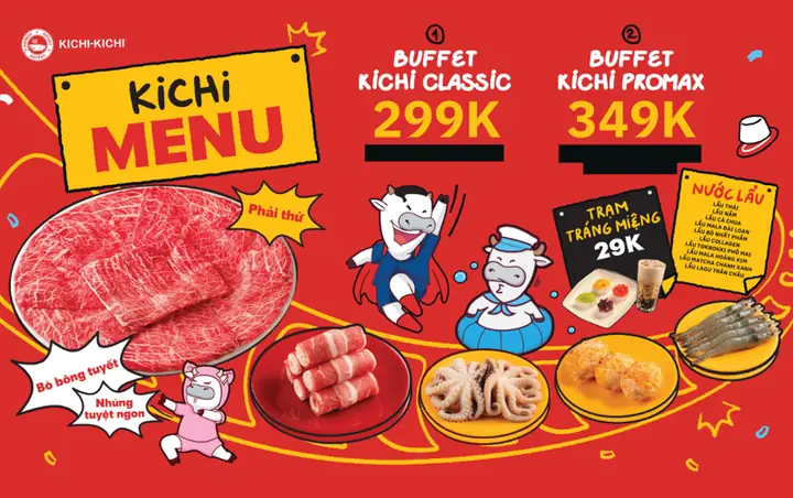 Giá Buffet Kichi Kichi Đà Nẵng: Cập Nhật Menu, Ưu Đãi Mới Nhất 2026
