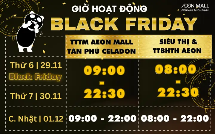 Giờ Mở Cửa Aeon Tân Phú: Chi Tiết Thời Gian Hoạt Động Mới Nhất 2024 Giờ Mở Cửa Aeon Tân Phú: Chi Tiết Thời Gian Hoạt Động Mới Nhất 2024