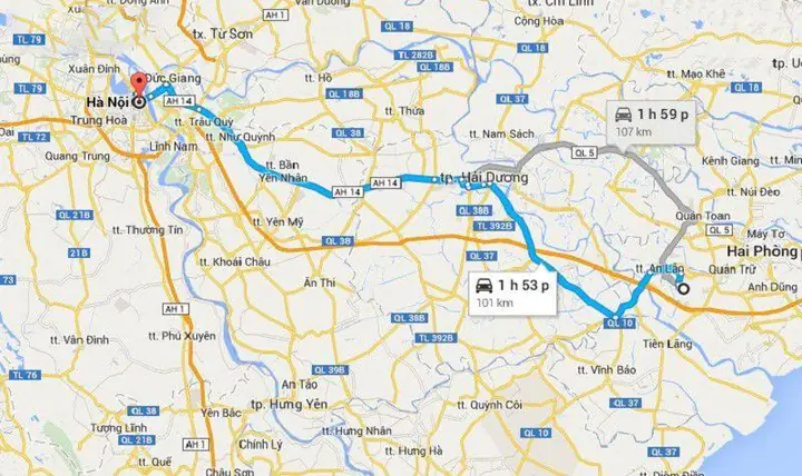 Hà Nội – Hải Phòng: Khoảng Cách Bao Nhiêu Km Và Lộ Trình Di Chuyển Tốt Nhất Hà Nội – Hải Phòng: Khoảng Cách Bao Nhiêu Km Và Lộ Trình Di Chuyển Tốt Nhất