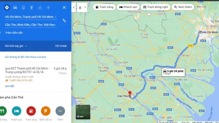 Tp. Hồ Chí Minh Đi Cần Thơ Bao Lâu? Cập Nhật Thời Gian Di Chuyển Mới Nhất Tp. Hồ Chí Minh Đi Cần Thơ Bao Lâu? Cập Nhật Thời Gian Di Chuyển Mới Nhất