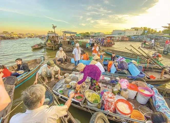 Hình Ảnh Chợ Nổi Cần Thơ: Khám Phá Vẻ Đẹp Độc Đáo Miền Tây Sông Nước 4 Hình Ảnh Chợ Nổi Cần Thơ: Khám Phá Vẻ Đẹp Độc Đáo Miền Tây Sông Nước