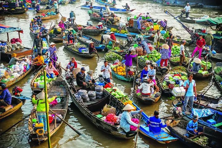Hình Ảnh Chợ Nổi Cần Thơ: Khám Phá Vẻ Đẹp Độc Đáo Miền Tây Sông Nước