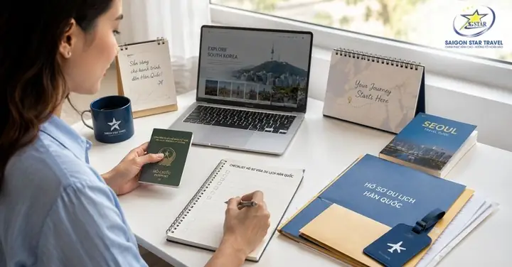 Hồ Sơ Du Lịch Hàn Quốc: Thủ Tục, Giấy Tờ Cần Thiết & Kinh Nghiệm Xin Visa Chi Tiết
