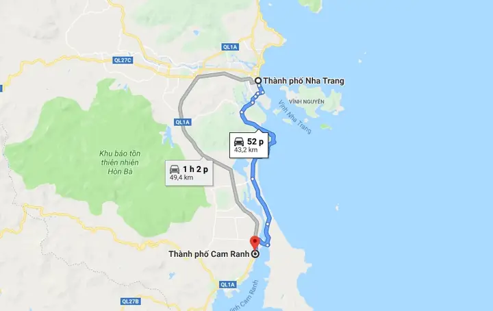 Khoảng Cách Từ Nha Trang Đến Cam Ranh: Bao Nhiêu Km & Đi Như Thế Nào? Khoảng Cách Từ Nha Trang Đến Cam Ranh: Bao Nhiêu Km & Đi Như Thế Nào?