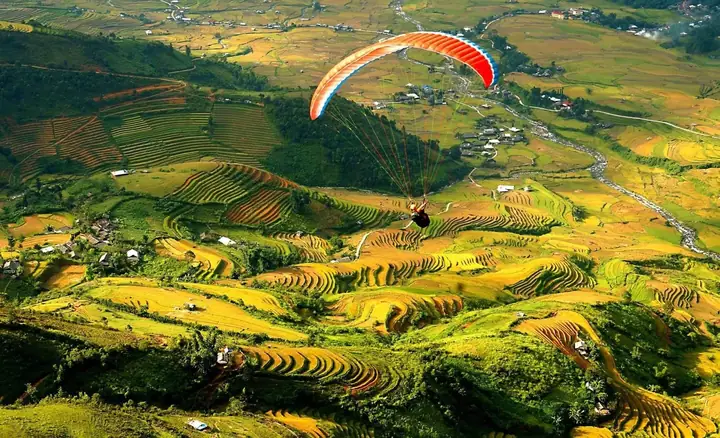 Lễ Hội Nhảy Dù Mù Cang Chải: Kinh Nghiệm Bay "bay Trên Mùa Vàng" Từ A - Z