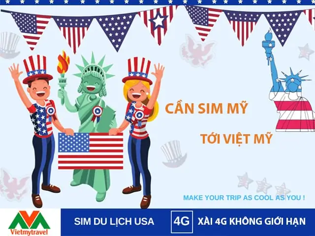 Mua Sim 4g Du Lịch Mỹ: Hướng Dẫn Chọn Mua Sim Phù Hợp & Tiết Kiệm