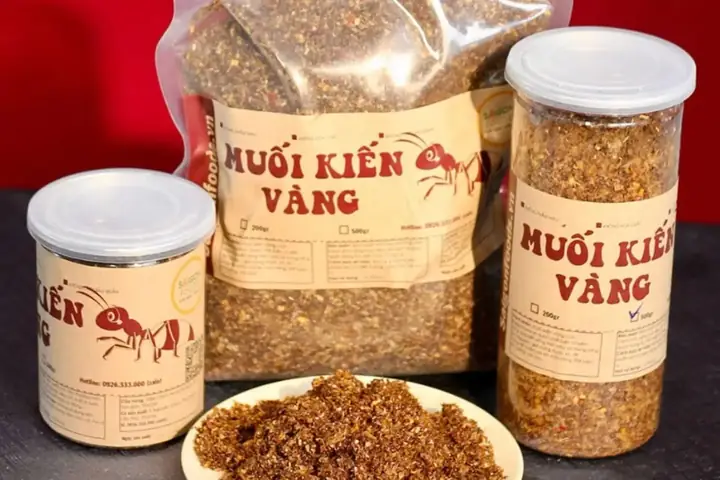 Muối Kiến Vàng Bán Ở Đâu? Điểm Mua Sỉ Lẻ & Giá Tốt