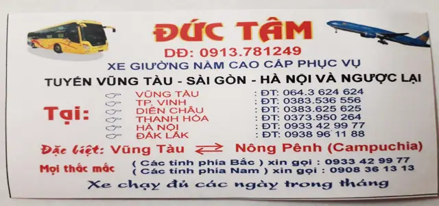 Nhà Xe Báu Thu: Lịch Trình, Giá Vé & Thông Tin Liên Hệ Vũng Tàu - Nghệ An