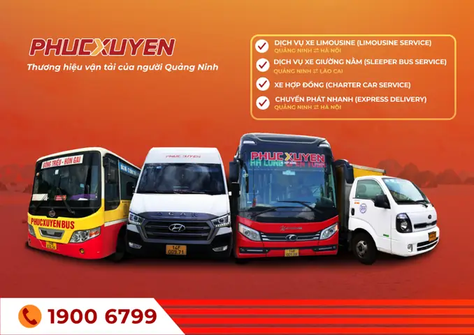 Nhà Xe Phúc Xuyên: Lịch Trình, Giá Vé & Đặt Vé Hà Nội - Quảng Ninh