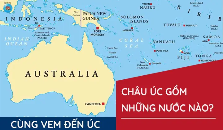 Nước Úc Giáp Với Nước Nào? Vị Trí Địa Lý Và Các Vùng Lân Cận