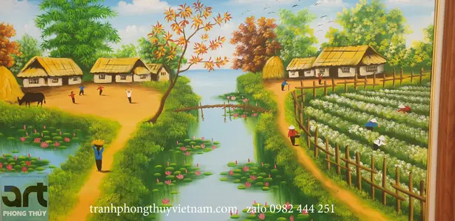 Khám Phá Vẻ Đẹp Yên Bình Của Làng Quê Việt Nam: Trải Nghiệm Thị Giác & Cảm Xúc