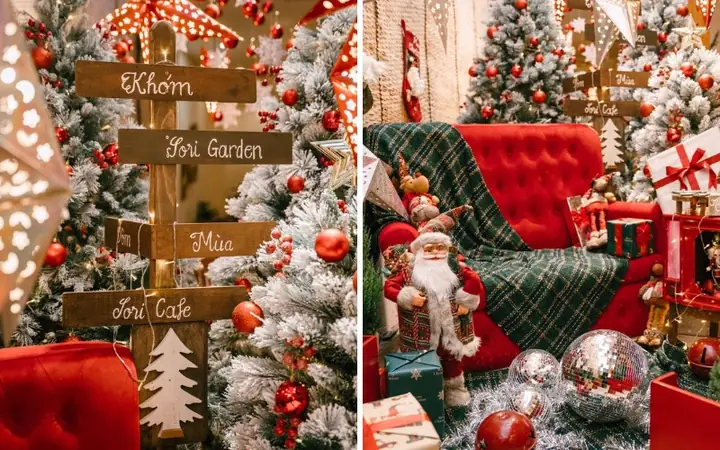 Top Quán Cafe Trang Trí Noel Đẹp Tại Sài Gòn & Hà Nội: Checklist Check-in 2024