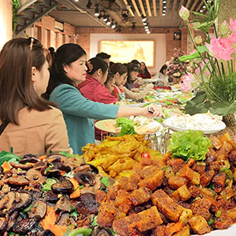 Buffet Chay Hương Thiền Xã Đàn: Review Địa Điểm, Thực Đơn & Giá Cả Buffet Chay Hương Thiền Xã Đàn: Review Địa Điểm, Thực Đơn & Giá Cả