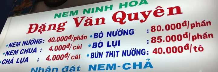 Nem Nướng Đặng Văn Quyên Nha Trang: Địa Chỉ, Cách Thưởng Thức & Kinh Nghiệm Nem Nướng Đặng Văn Quyên Nha Trang: Địa Chỉ, Cách Thưởng Thức & Kinh Nghiệm