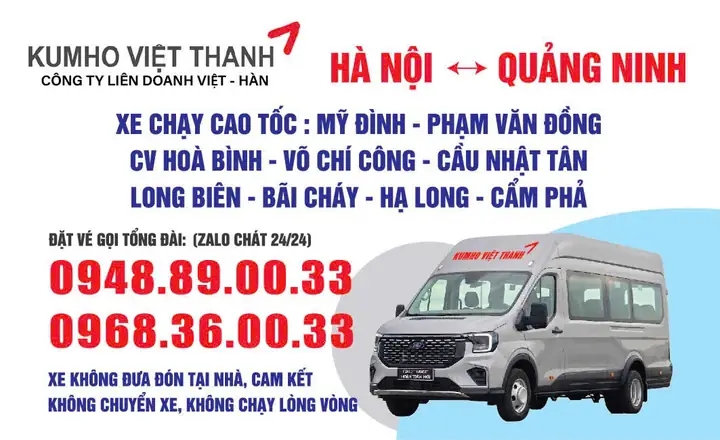 Số Điện Thoại Kumho Việt Thanh: Liên Hệ Đặt Vé Và Thông Tin Chi Tiết