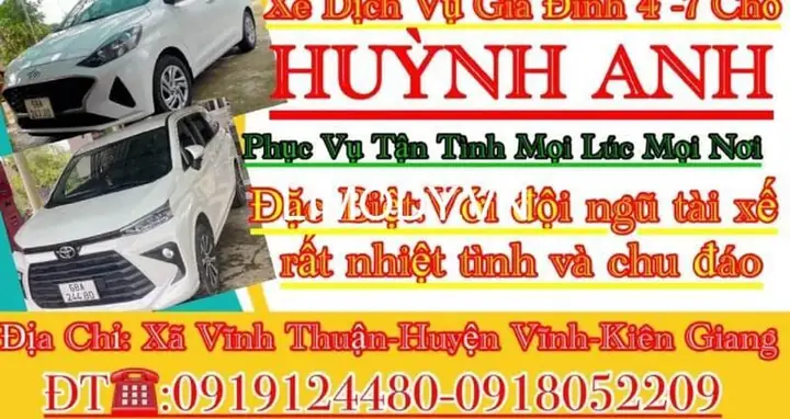 Tổng Đài Taxi Vĩnh Thuận Kiên Giang: Số Điện Thoại, Hãng Xe & Giá Cước Tổng Đài Taxi Vĩnh Thuận Kiên Giang: Số Điện Thoại, Hãng Xe & Giá Cước