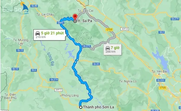Sơn La Cách Sa Pa Bao Nhiêu Km: Thông Tin Khoảng Cách, Lộ Trình Và Thời Gian Di Chuyển