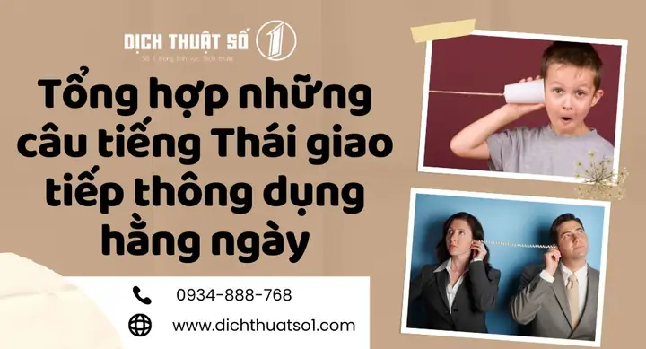 Tiếng Thái Giao Tiếp Hằng Ngày: Cẩm Nang Toàn Diện Cho Người Mới Bắt Đầu 43 Tiếng Thái Giao Tiếp Hằng Ngày: Cẩm Nang Toàn Diện Cho Người Mới Bắt Đầu