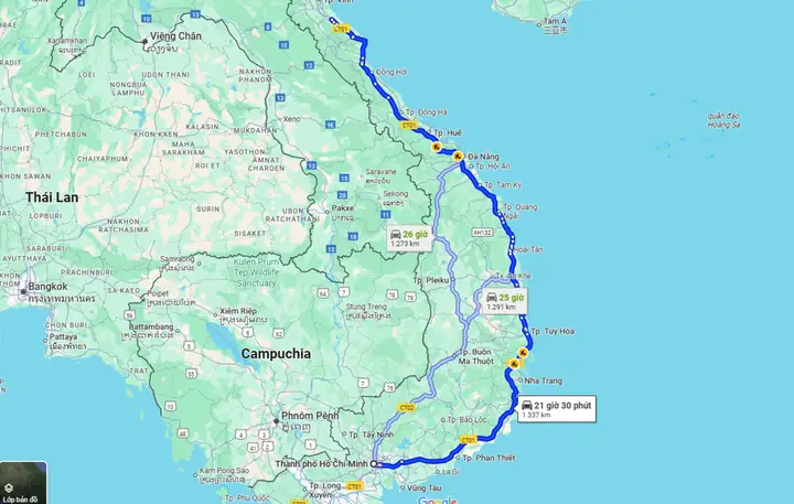 Từ Hà Tĩnh Đi Huế Bao Nhiêu Km? Thông Tin Đường Đi, Thời Gian & Cách Di Chuyển