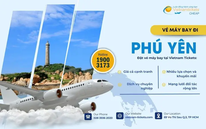Vé Máy Bay Hải Phòng Đi Phú Yên: Giá Rẻ, Lịch Bay & Kinh Nghiệm Du Lịch Vé Máy Bay Hải Phòng Đi Phú Yên: Giá Rẻ, Lịch Bay & Kinh Nghiệm Du Lịch