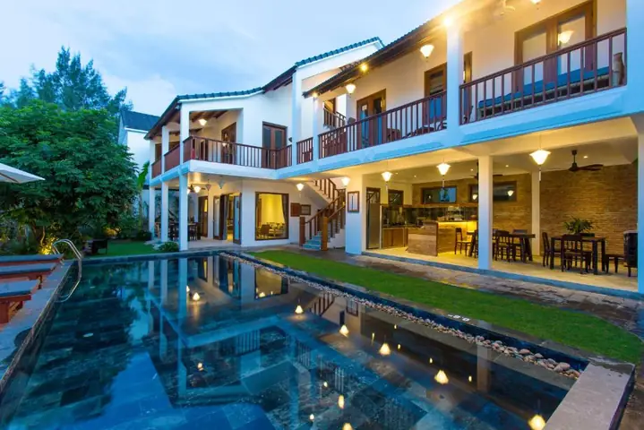 Vina Beach Pool Villas Hội An: Giá Phòng, Đánh Giá & Kinh Nghiệm Đặt Phòng Chi Tiết 2026