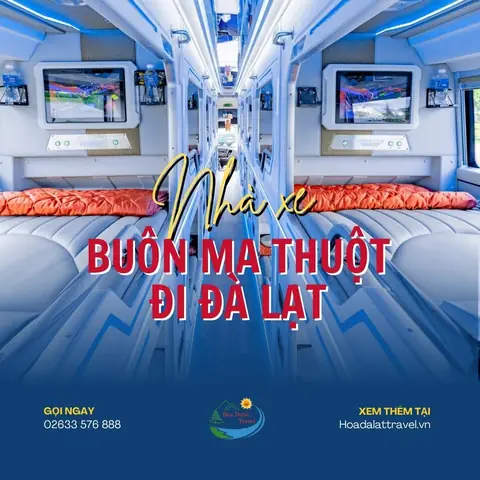 Xe Buôn Ma Thuột Đi Đà Lạt: Top Nhà Xe, Giá Vé & Lịch Trình 2024-2025 Xe Buôn Ma Thuột Đi Đà Lạt: Top Nhà Xe, Giá Vé & Lịch Trình 2024-2025