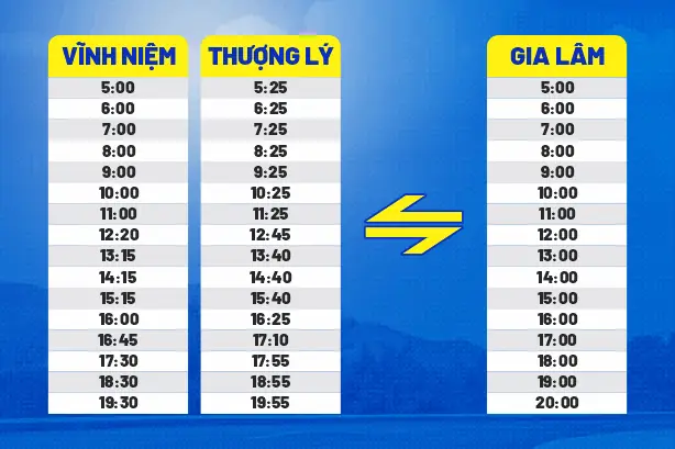 Xe Hải Âu: Giờ Chạy, Lộ Trình Và Thông Tin Chi Tiết Từ Hải Phòng Đi Hà Nội