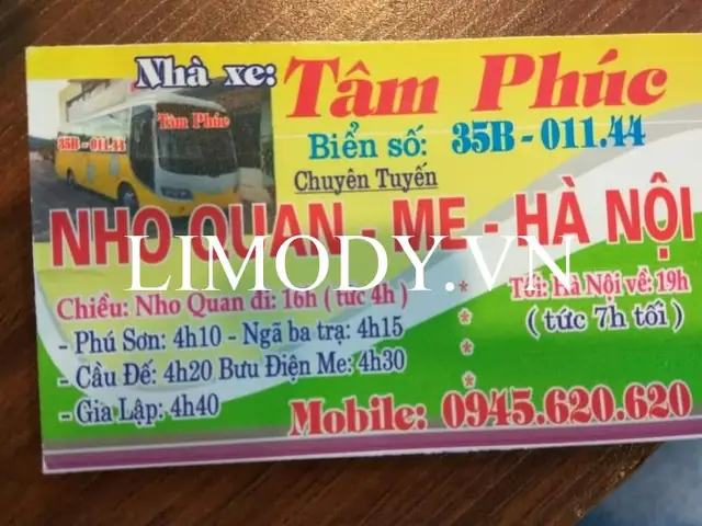 Xe Khách Hà Nội Đi Nho Quan, Xã Me: Lịch Trình, Giá Vé & Kinh Nghiệm Đặt Xe Xe Khách Hà Nội Đi Nho Quan, Xã Me: Lịch Trình, Giá Vé & Kinh Nghiệm Đặt Xe